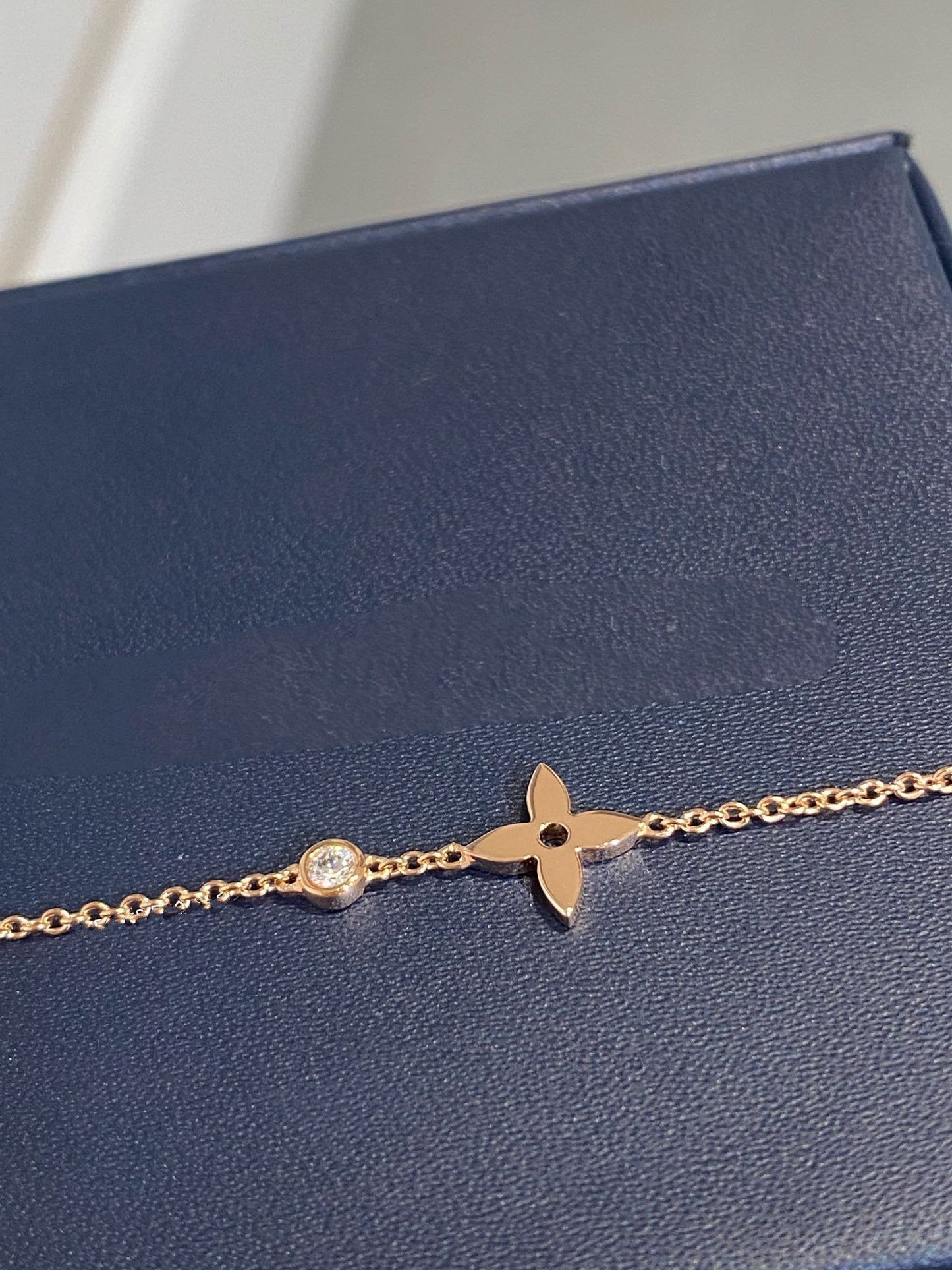 [Noble Jewelry]STAR DIAMOND PINK GOLD BRACELET