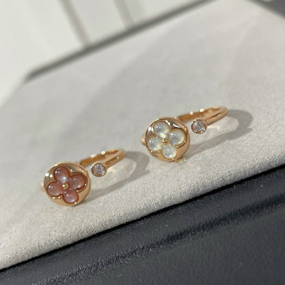 [Noble Jewelry]SUN 1 DIAMOND PINK MOP RING