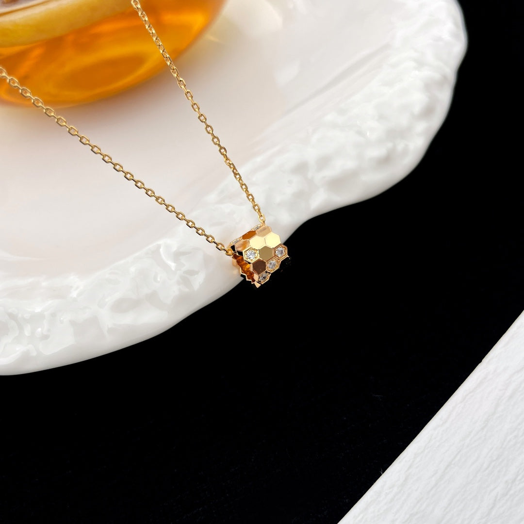 [Noble Jewelry]BEE MINI PEDANT DIAMOND NECKLACE