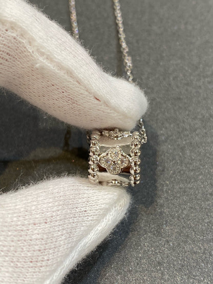 [Noble Jewelry]PERLEE PEDANT SIVLER DIAMOND NECKLACE