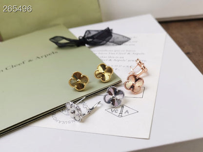 [Noble Jewelry]CLOVER MEDIUM STUD EARRINGS