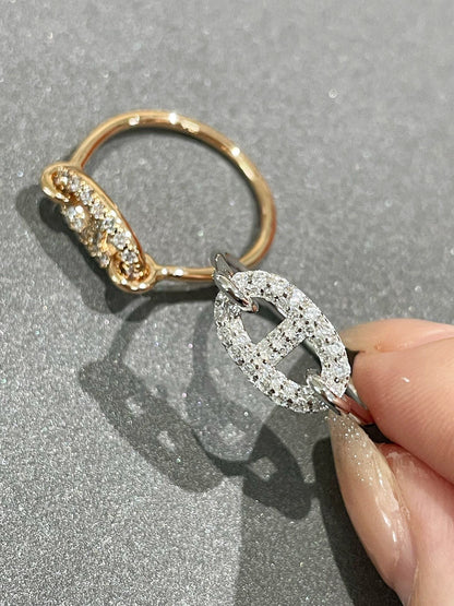 [Noble Jewelry]RONDE SMALL DIAMOND RING