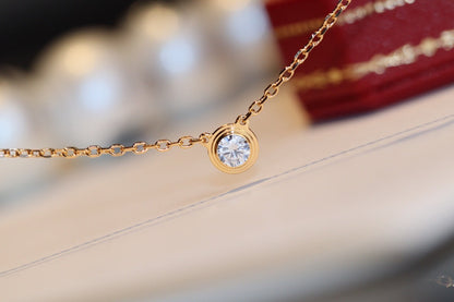 [Noble Jewelry]DAMOUR DIAMOND NECKLACE