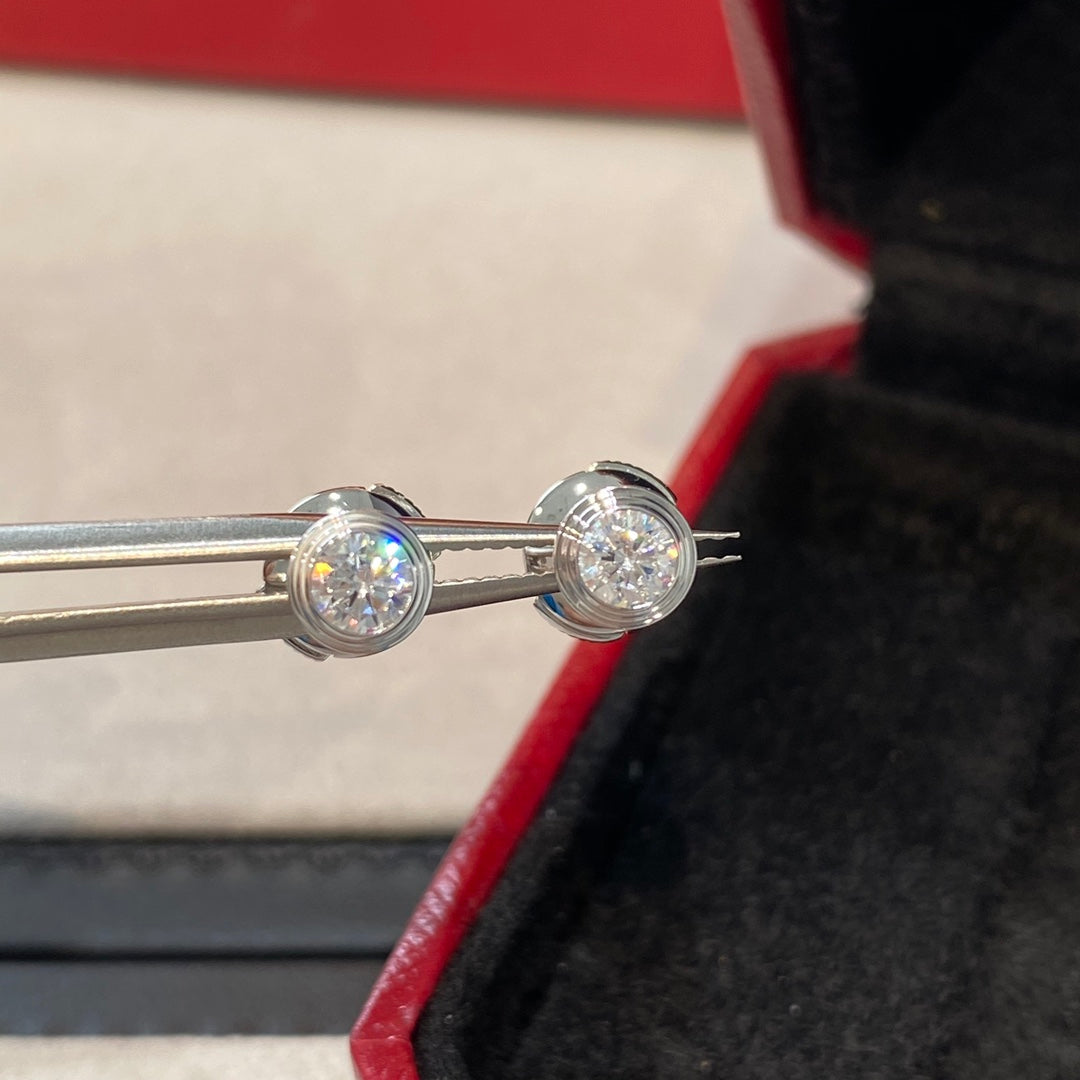 [Noble Jewelry]DAMOUR DIAMOND EARRINGS