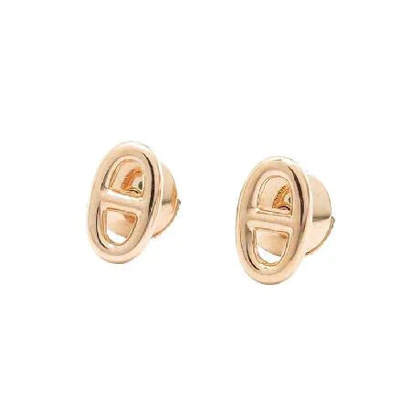 [Noble Jewelry]CHAINE SMALL EARRINGS GOLD AND SILVER