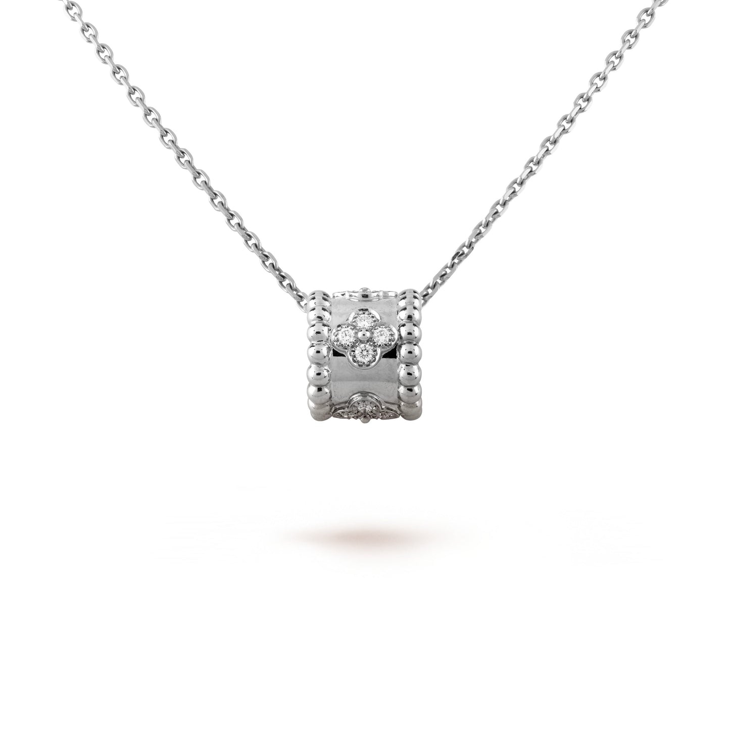 [Noble Jewelry]PERLEE PEDANT SIVLER DIAMOND NECKLACE