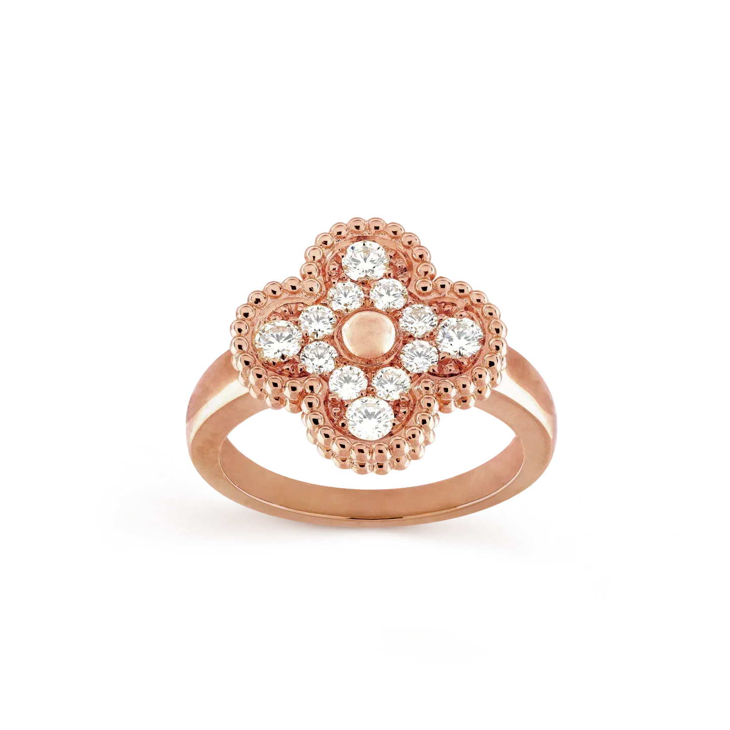 [Noble Jewelry]CLOVER DIAMOND RING