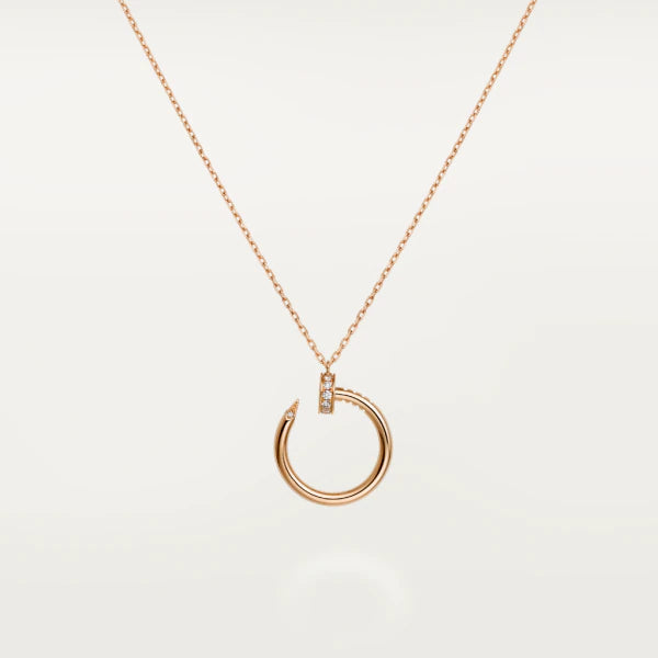 [Noble Jewelry]JUSTE NECKLACE PINK GOLD