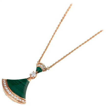 [Noble Jewelry]DREAM NECKLACE MALACHITE DIAMOND