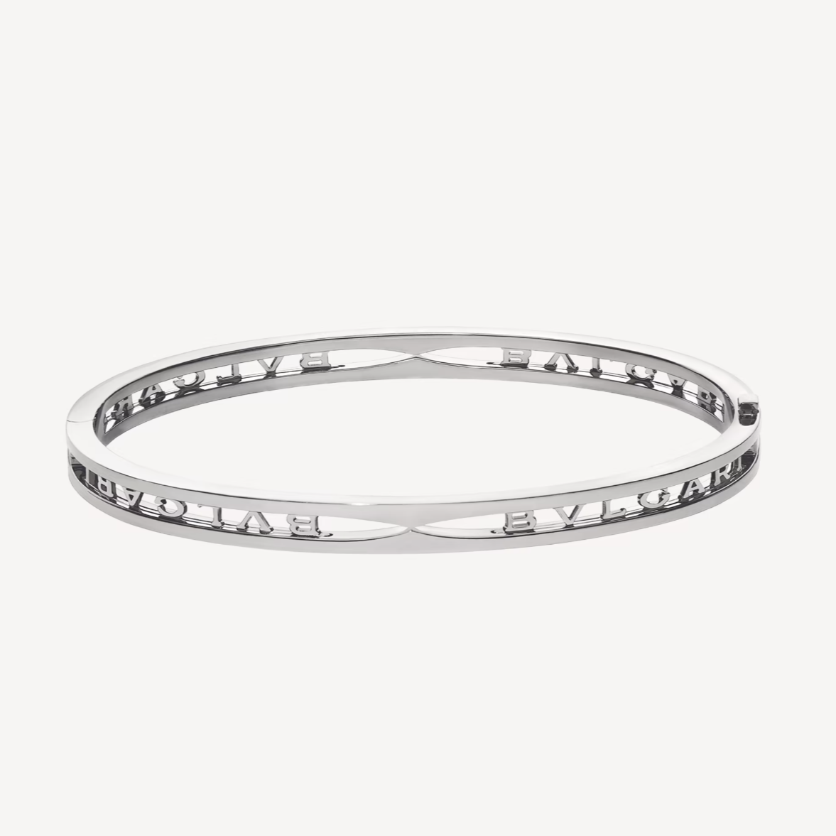 [Noble Jewelry]ZERO 1 SPIRAL LOGO SILVER BRACELET