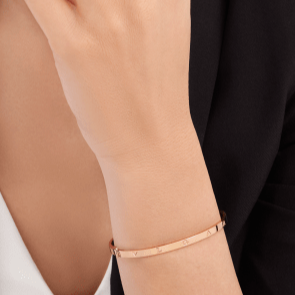 [Noble Jewelry]ZERO 1 PINK GOLD BRACELET