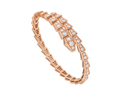 [Noble Jewelry]SERPENTI BRACELET 6.8MM PINK GOLD DIAMOND