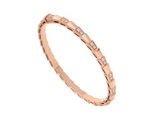 [Noble Jewelry]SERPENTI BRACELET PINK GOLD DIAMOND