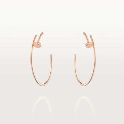 [Noble Jewelry]JUSTE EARRINGS DIAMONDS 1.8MM