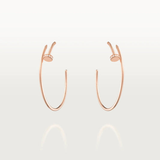 [Noble Jewelry]JUSTE EARRINGS DIAMONDS 1.8MM