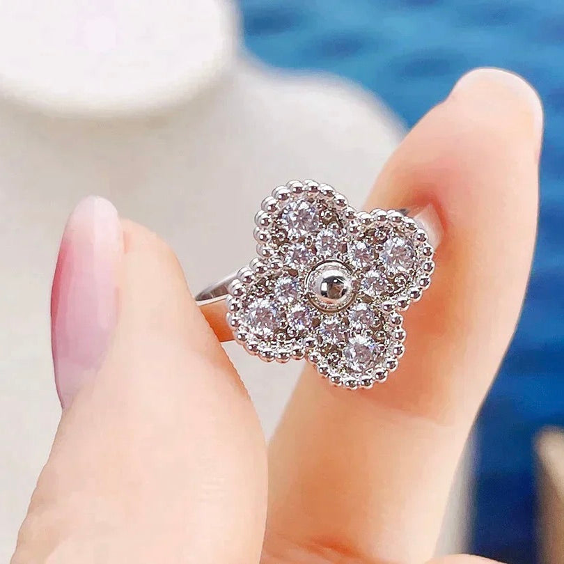 [Noble Jewelry]CLOVER DIAMOND RING