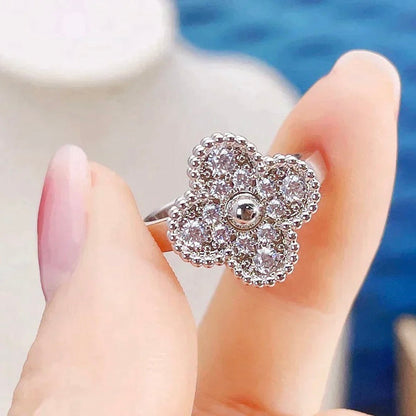 [Noble Jewelry]CLOVER DIAMOND RING