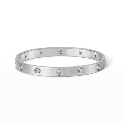 [Noble Jewelry ]LOVE BRACELET 6.1MM 10 DIAMONDS