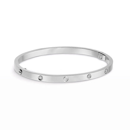 [Noble jewely]LOVE BRACELET 3.65MM 6 DIAMONDS