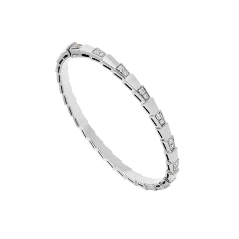 [Noble Jewelry]SERPENTI BRACELET SILVER DIAMOND