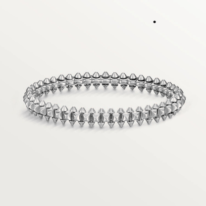 [Noble Jewelry]CLASH SILVER BRACELET