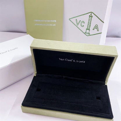 [Noble Jewelry]VA CLOVER BRACELET NECKLACE RING BOX GIFT BAG