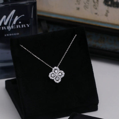 [Noble Jewelry]LOOP NECKLACE FULL MOTIF DIAMOND COMBINATION