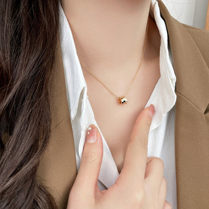 [Noble Jewelry]BEE MINI PEDANT DIAMOND NECKLACE