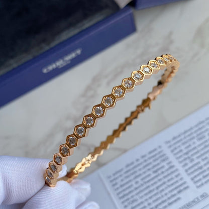 [Noble Jewelry]BEE LOVE GOLD BRACELET FULL DIAMOND