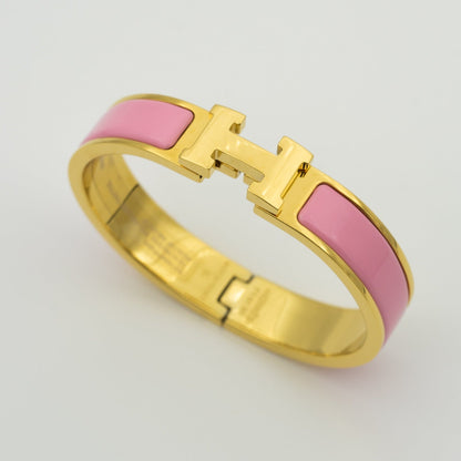 [Noble Jewelry]H PINK BRACELET