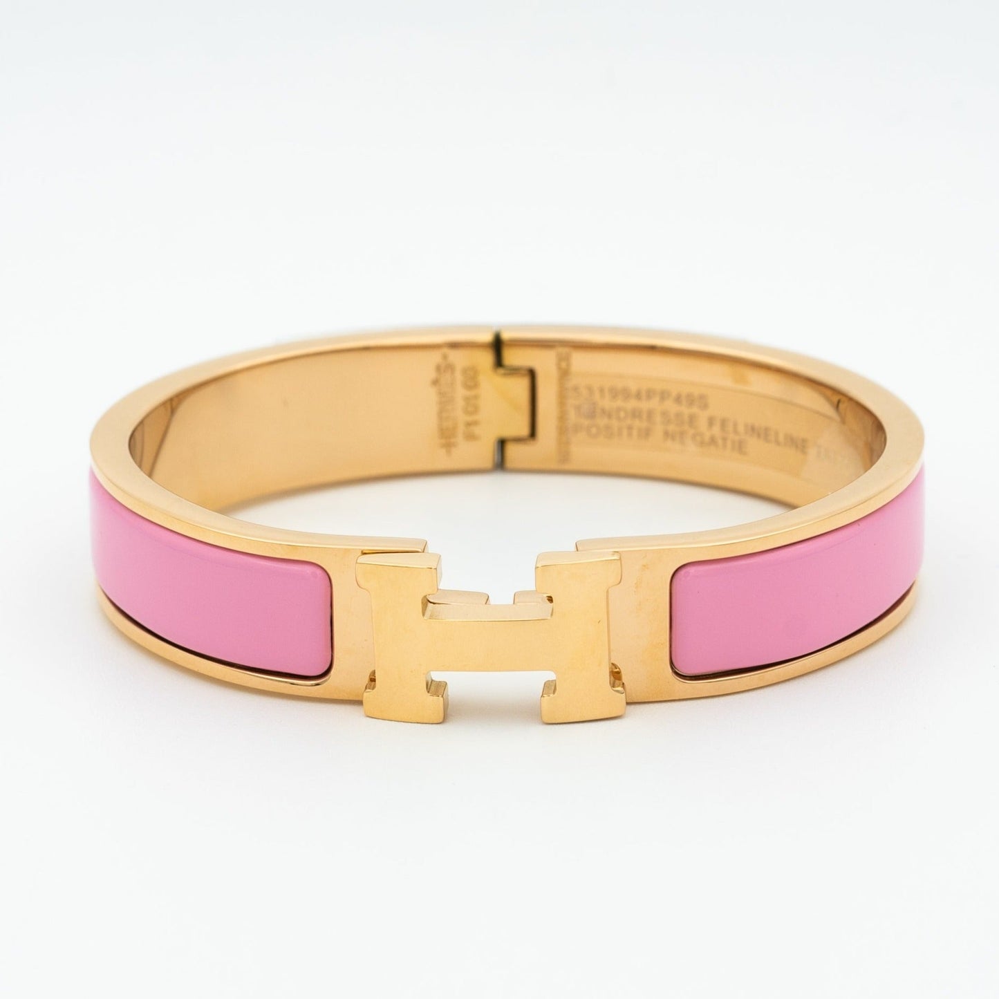 [Noble Jewelry]H PINK BRACELET