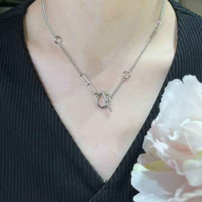 [Noble Jewelry]HM STERLING SILVER CHAINE D'ANCRE HEART