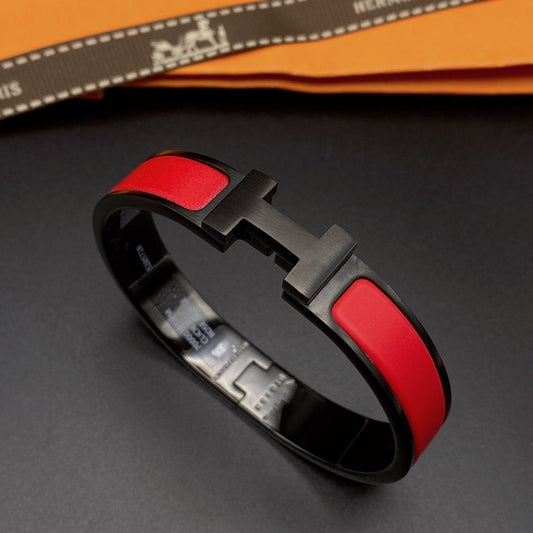 [Noble Jewelry]CLIC HM SO BLACK RED BRACELET