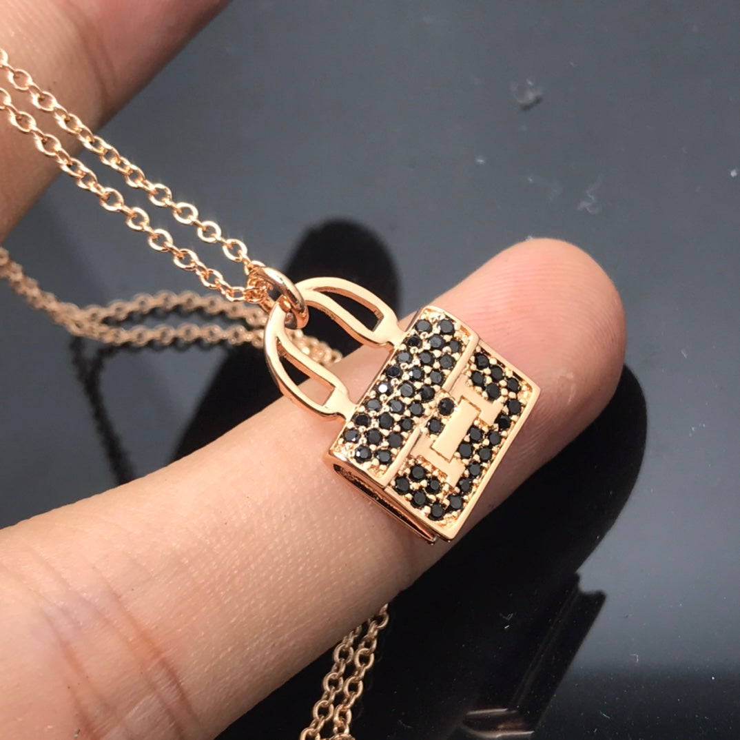 [Noble Jewelry]HM NECKLACE ARRIVAL BLACK DIAMOND