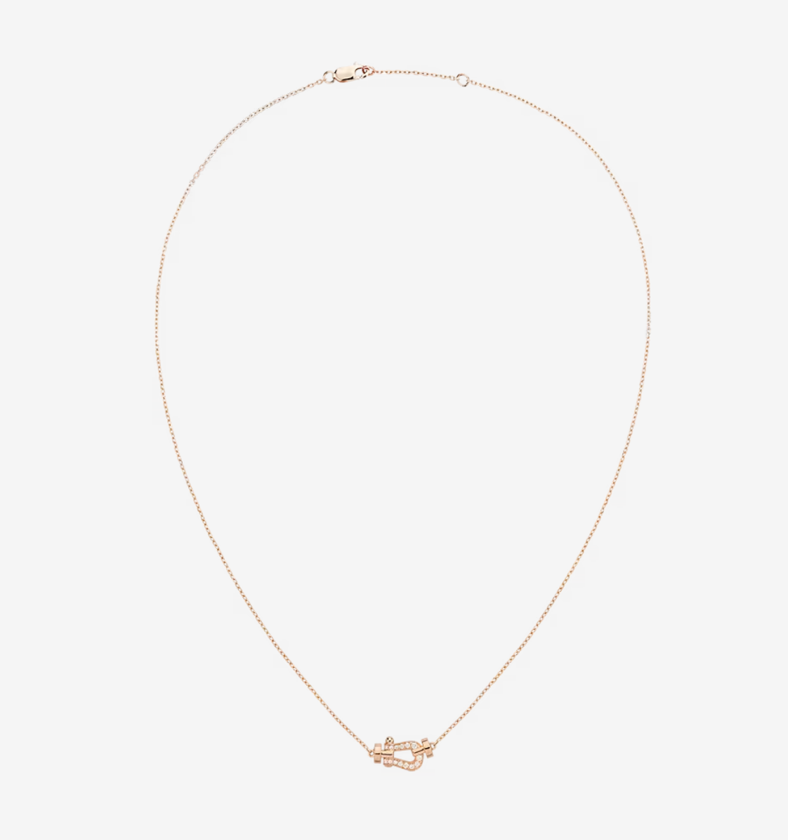 [Noble Jewelry]FORCE 10 DIAMOND PINK GOLD NECKLACE MINI MODEL