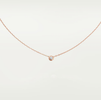 [Noble Jewelry]DAMOUR DIAMOND NECKLACE