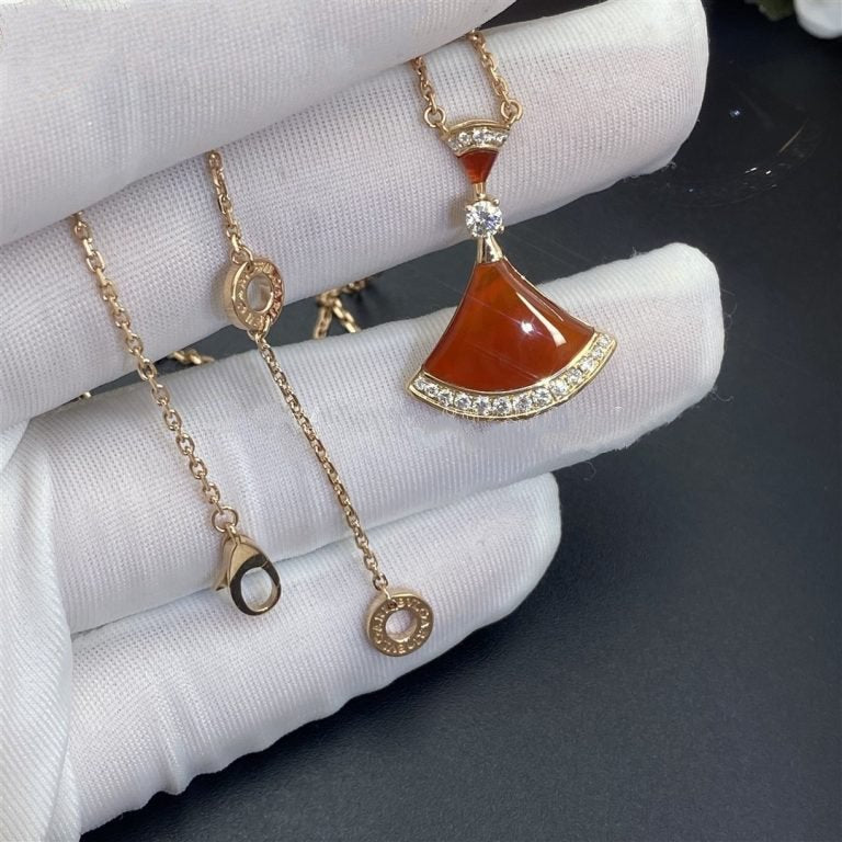 [Noble Jewelry]DREAM NECKLACE CARNELIAN DIAMOND