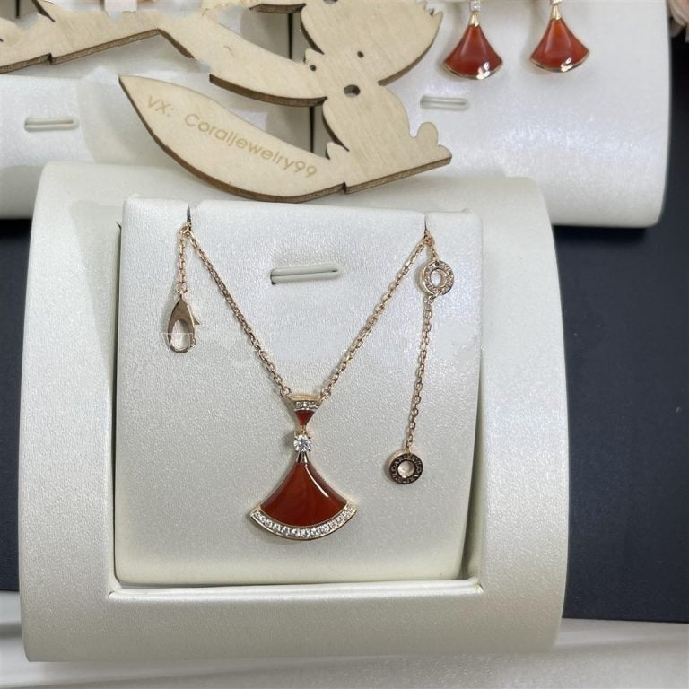 [Noble Jewelry]DREAM NECKLACE CARNELIAN DIAMOND