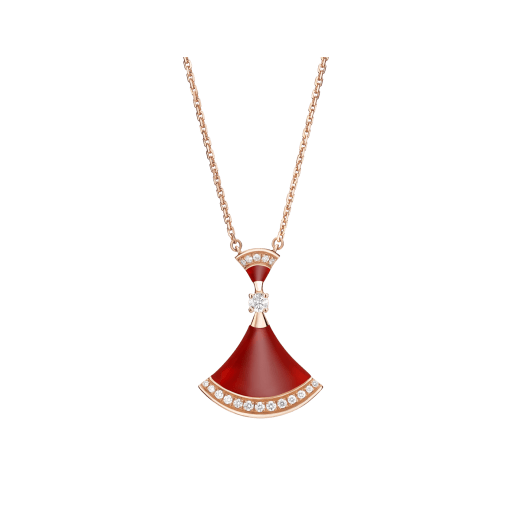 [Noble Jewelry]DREAM NECKLACE CARNELIAN DIAMOND