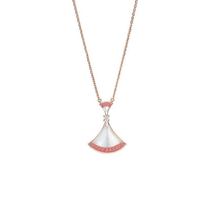 [Noble Jewelry]DREAM NECKLACE MOP PINK DIAMOND