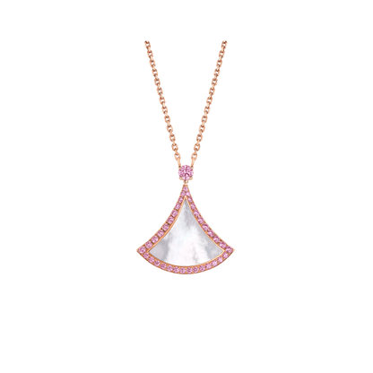 [Noble Jewelry]DREAM NECKLACE MOP DIAMOND PINK