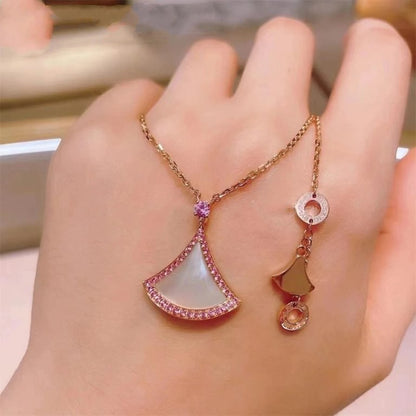 [Noble Jewelry]DREAM NECKLACE MOP DIAMOND PINK