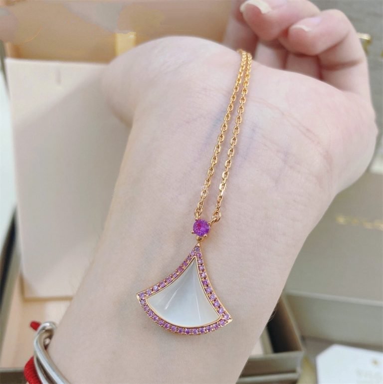 [Noble Jewelry]DREAM NECKLACE MOP DIAMOND PINK