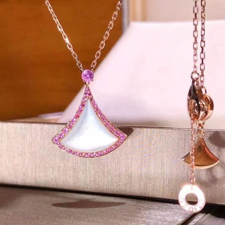 [Noble Jewelry]DREAM NECKLACE MOP DIAMOND PINK