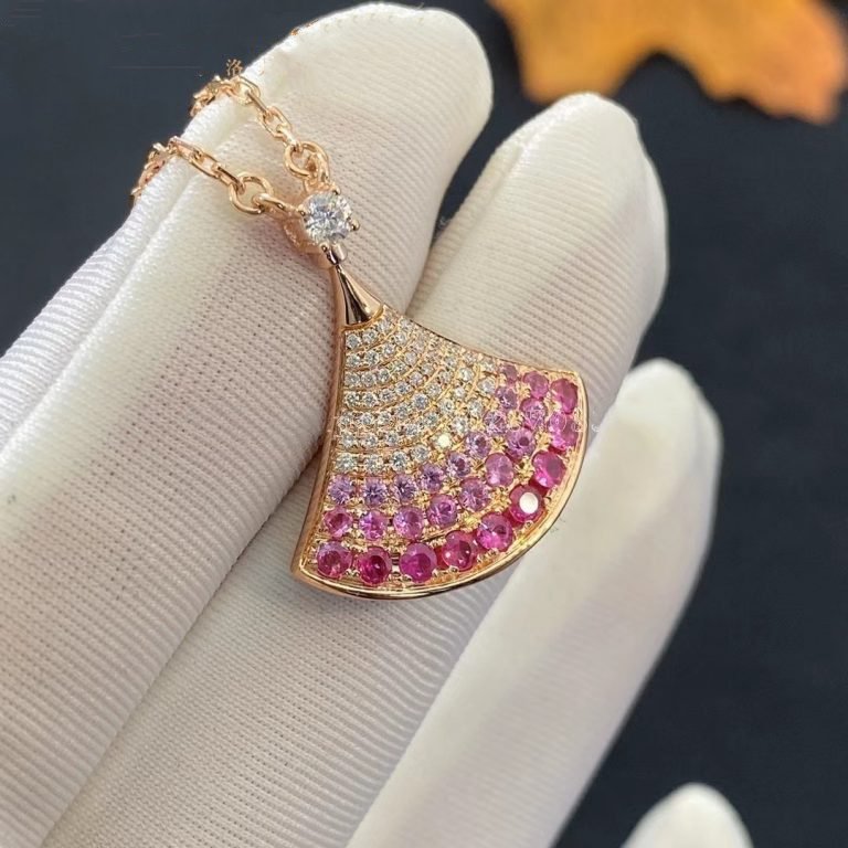 [Noble Jewelry]DREAM NECKLACE PINK GOLD PINK DIAMOND