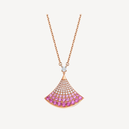 [Noble Jewelry]DREAM NECKLACE PINK GOLD PINK DIAMOND