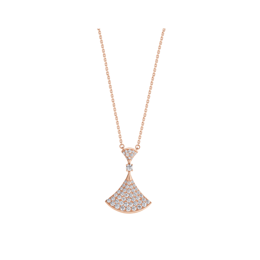 [Noble Jewelry]DREAM NECKLACE PINK GOLD FULL DIAMOND