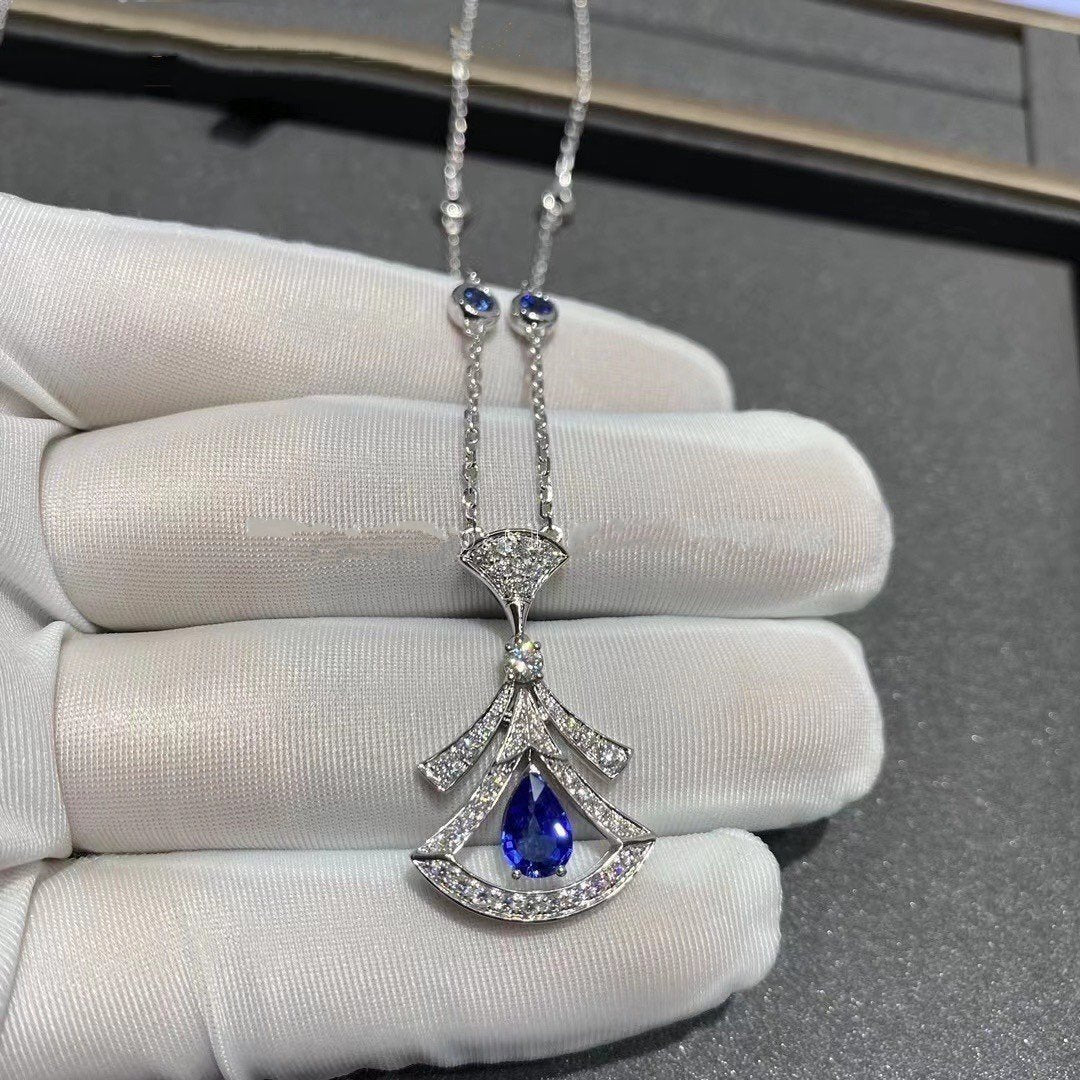 [Noble Jewelry]DREAM NECKLACE AGATE DIAMOND SILVER