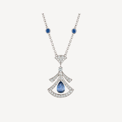 [Noble Jewelry]DREAM NECKLACE AGATE DIAMOND SILVER