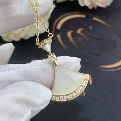 [Noble Jewelry]DREAM NECKLACE MOP GOLD DIAMOND